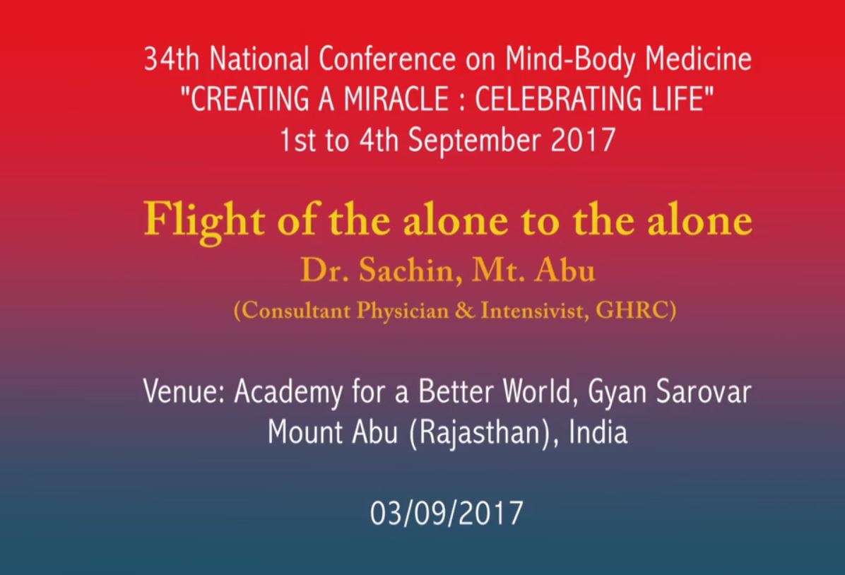 Flight of the Alone to the Alone